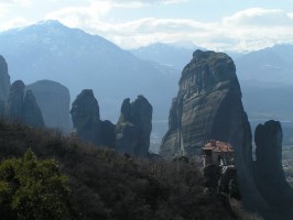 Meteora, az égbe meredő kolostorváros 