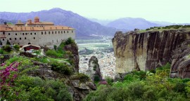 Meteora, az gbe mered kolostorvros 