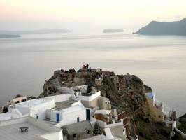 Santorini - Hellsz kkve  