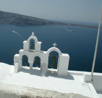 Santorini - Hellsz kkve  