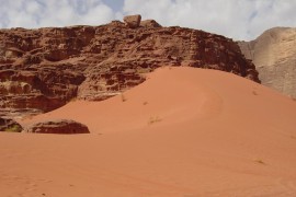 Wadi Rum - a hold vlgye   